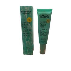 Everyday Humans Resting Beach Face Spf 30 Mineral Sunscreen Serum 1.7oz Exp: 05/